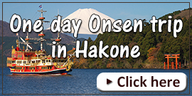 One day Onsen trip in Hakone