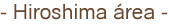 Hiroshima area