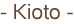 Kioto